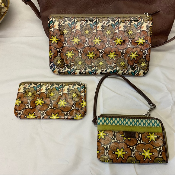 3 Piece Fossil Key-Per Tote Set - Picture 2 of 5